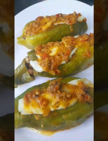 Pepinos rellenos vegetarianos árabes: una delicia refrescante