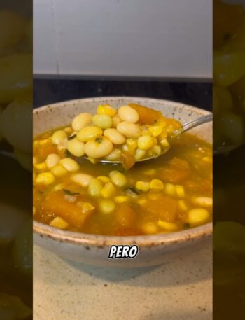 Porotos granados chilenos #receta #cocinavegana