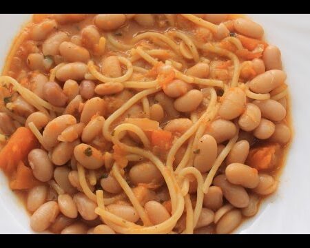 Receta de Porotos con Riendas chilenos