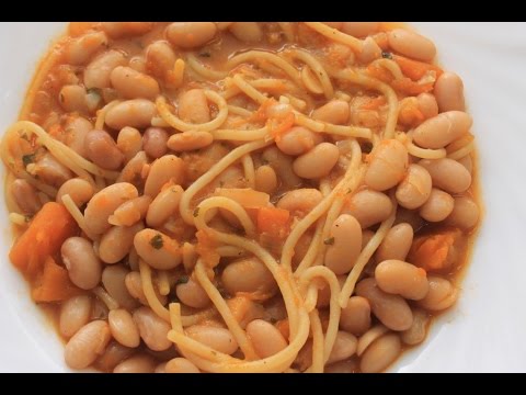 Receta de Porotos con Riendas chilenos