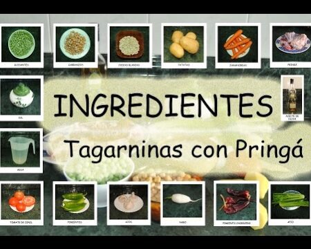 TAGARNINAS CON PRINGA