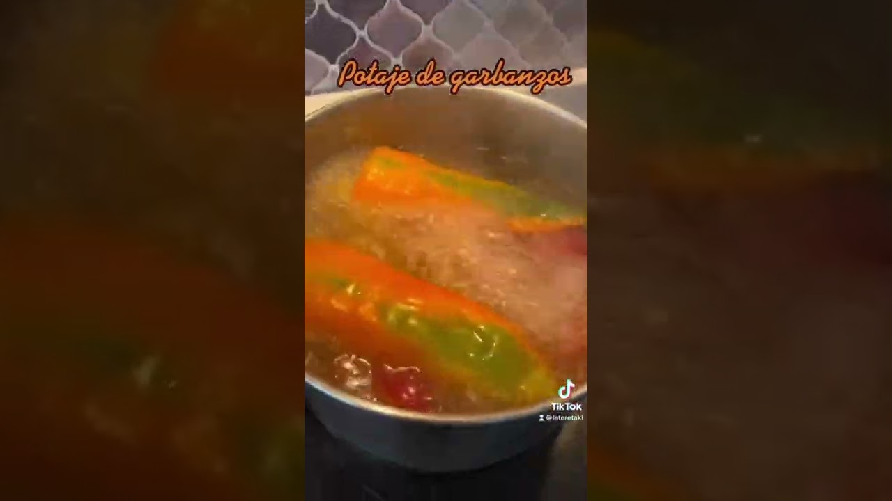 Potaje de garbanzos casero delicioso y saludable