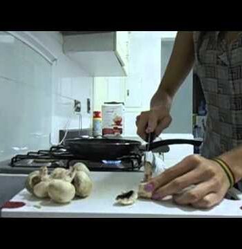 A cocinar! Guiso pepino con champiñones