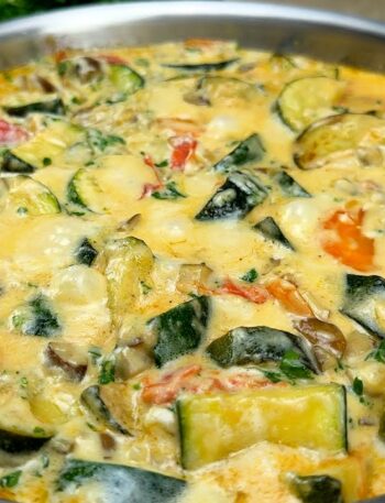 Deliciosa receta de zucchini, ¡una exquisitez! 2 Bereiten Sie Zucchini auf diese Weise zu, das Ergebnis ist unglaublich lecker! # 217