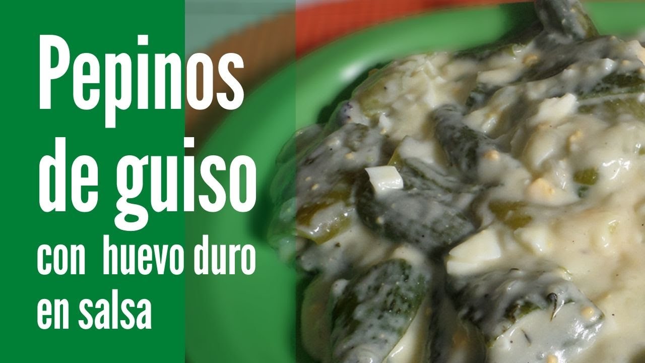 Ensalada refrescante de pepino y huevo duro