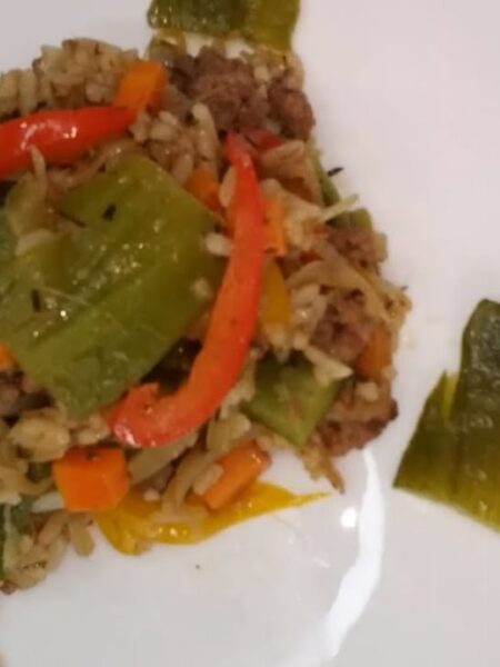De construcción del pepino de guiso relleno l La Rúcula