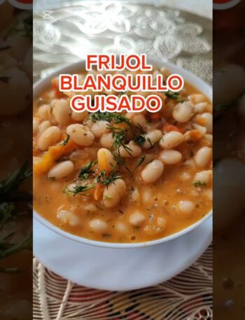 Frijol blanquito guisado 5 Frijol blanquito guisado
