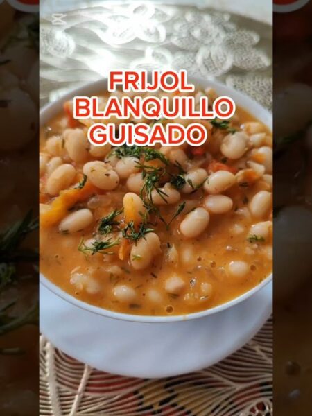Frijol blanquito guisado