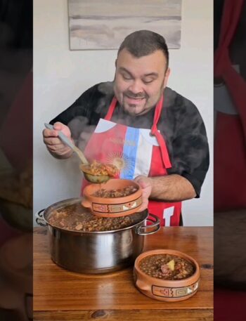 GUISO DE LENTEJAS en cantidad y para freezar