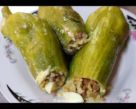 PEPINOS  COLOMBIANOS RELLENOS DE CARNE