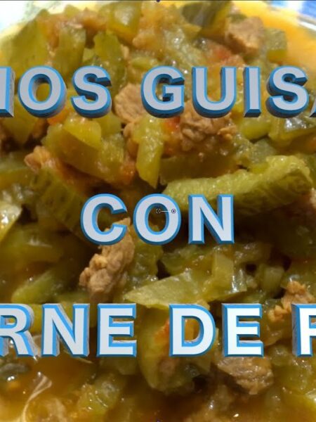 PEPINOS GUISADOS Con Carne de Res #recetasyicaos #gourmet #gastronomia #cocinafacil #cocina #comida