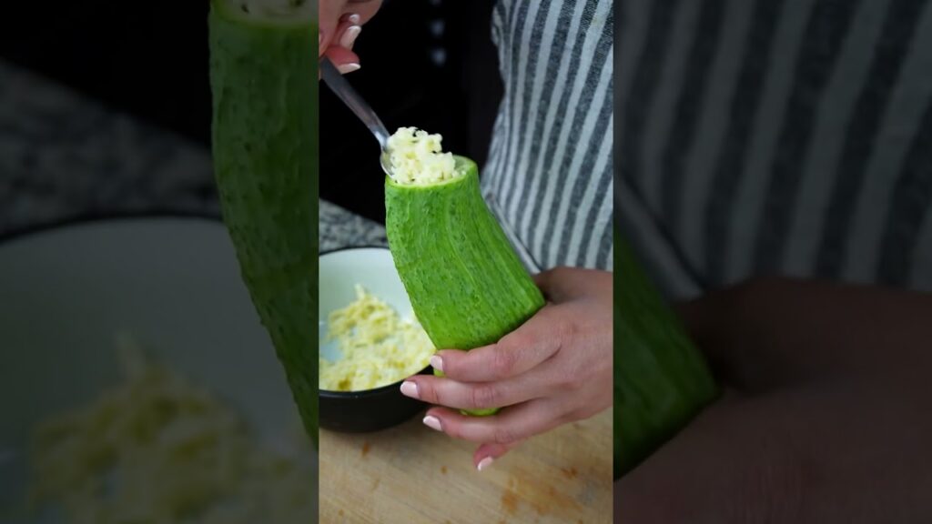 Pepinos rellenos: ¡un guiso vegetariano fresco y fácil!