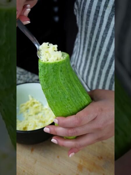 Pepinos rellenos: ¡un guiso vegetariano fresco y fácil!