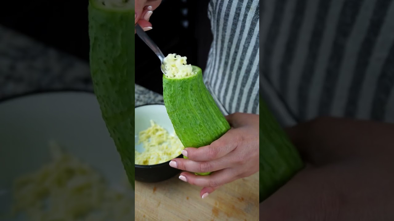 Pepinos rellenos: ¡un guiso vegetariano fresco y fácil!