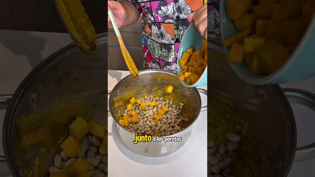 Porotos con rienda caseros - Guisados vegetarianos