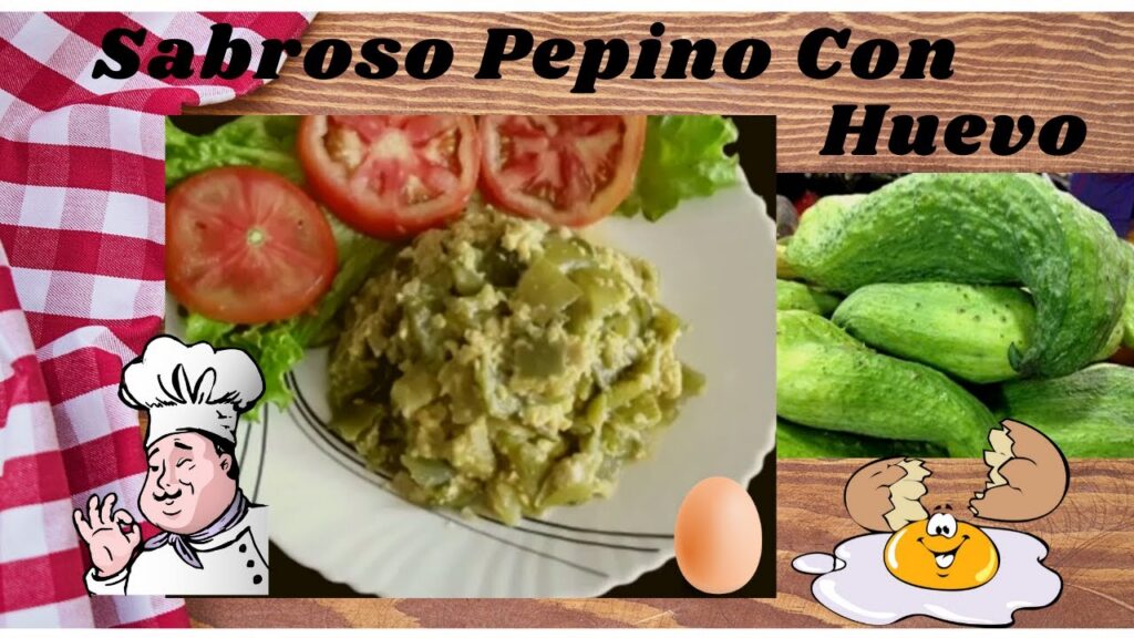Pepinos rellenos de huevo... ¡un guisado vegetariano que te va a encantar!