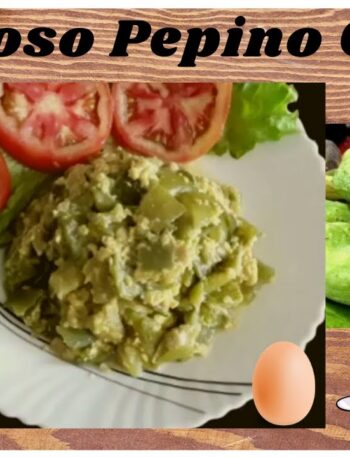 Pepinos rellenos de huevo... ¡un guisado vegetariano que te va a encantar! 3 Pepinos rellenos de huevo... ¡un guisado vegetariano que te va a encantar!