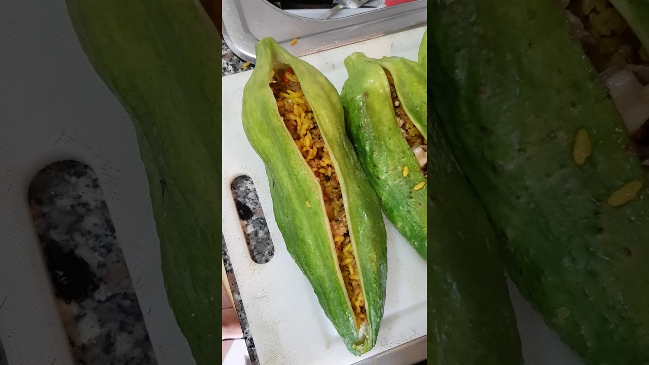 Pepinos rellenos de guiso caseros ¡Un guisado vegetariano delicioso!
