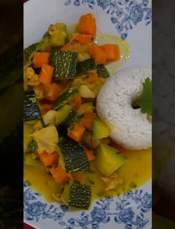 Guiso de Zapallo #gastronomia #recetas #pollo