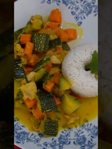 Guiso de Zapallo #gastronomia #recetas #pollo