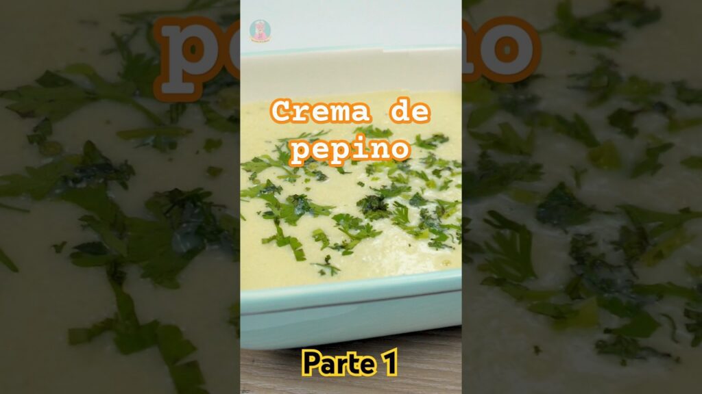 Parte 1 crema de pepino #food #cooking #recetas