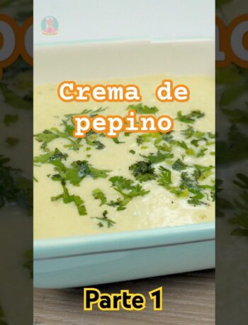Parte 1 crema de pepino #food #cooking #recetas