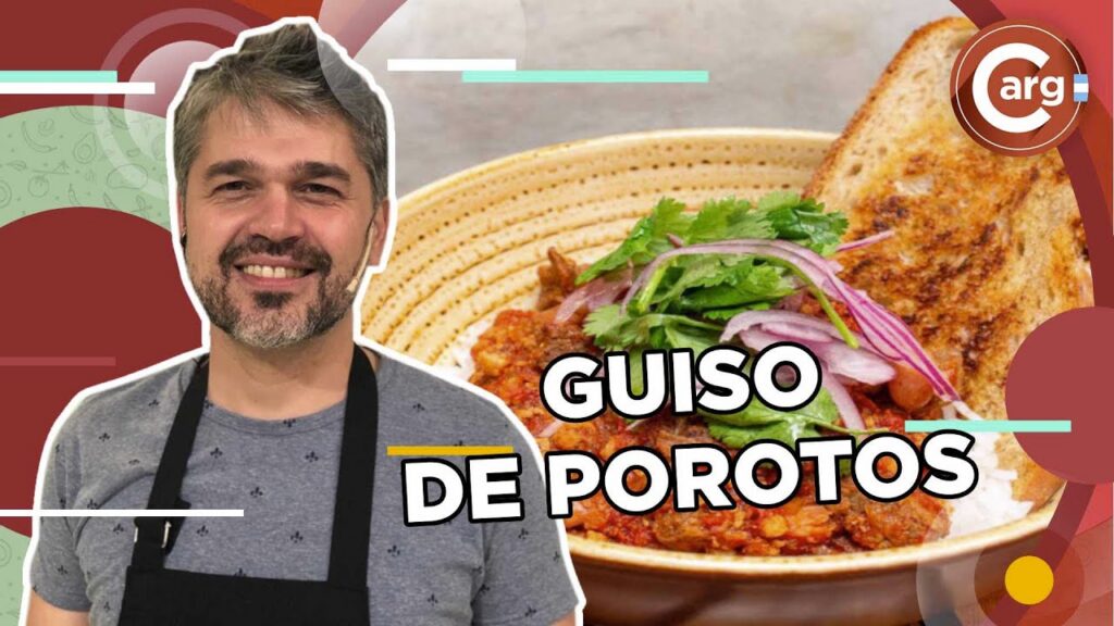 RECETA RICA DE GUISO DE POROTOS