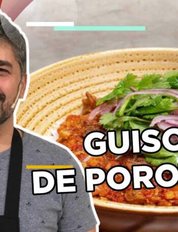 RECETA RICA DE GUISO DE POROTOS