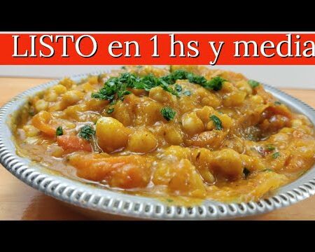 Guisado Vegetariano de Locro sin Carne