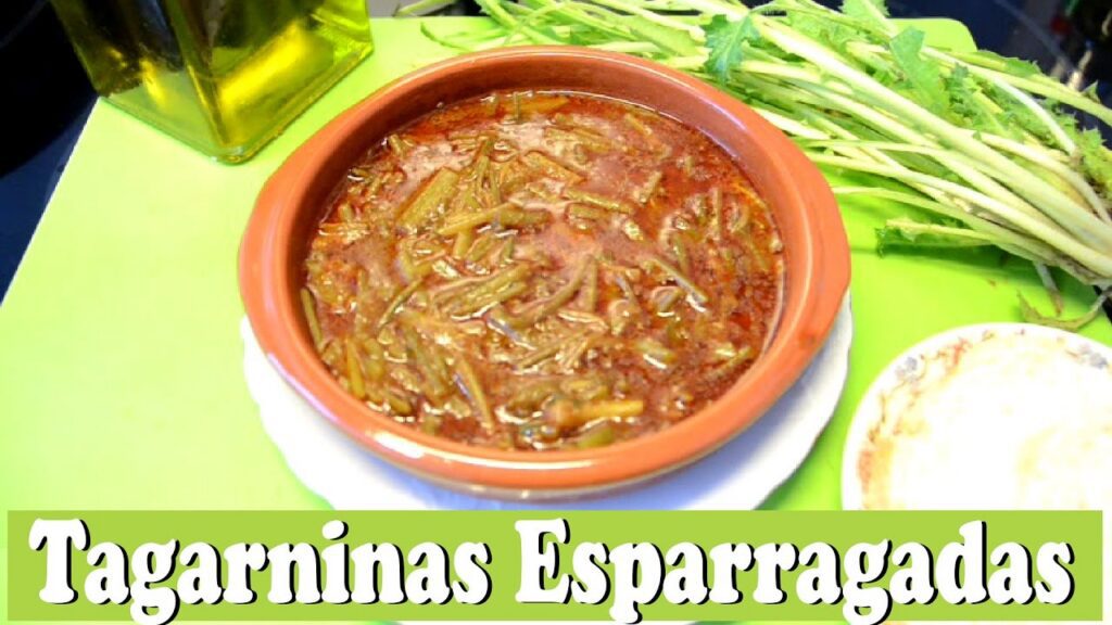 Tagarninas Esparragadas. Las Recetas del Hortelano