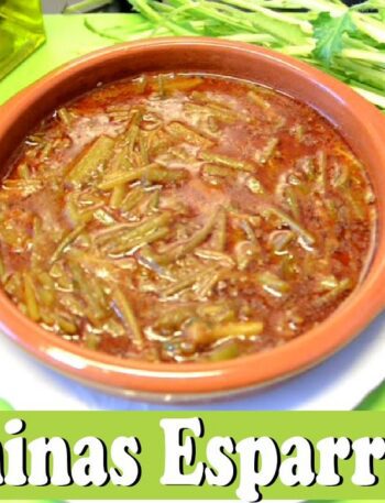Tagarninas Esparragadas. Las Recetas del Hortelano