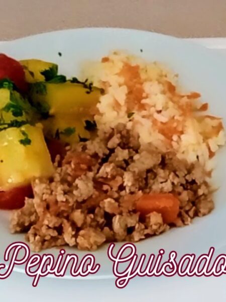 Pepino guisado: receta vegetariana económica y fácil