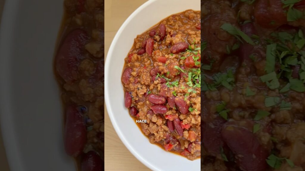 Te enseño a hacer CHILI CON "CARNE" - CHILI SIN CARNE - Receta vegana