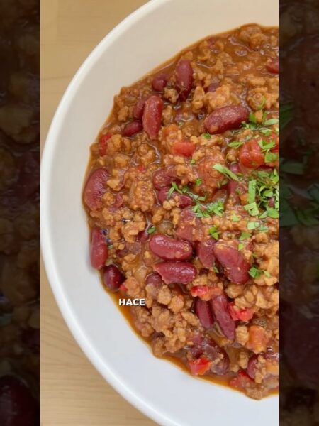 Te enseño a hacer CHILI CON "CARNE" - CHILI SIN CARNE - Receta vegana