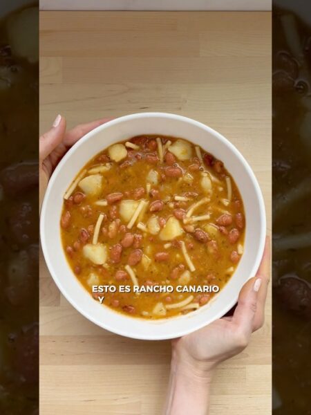 Te enseño a hacer RANCHO CANARIO DE JUDÍAS (fácil y sin carne)