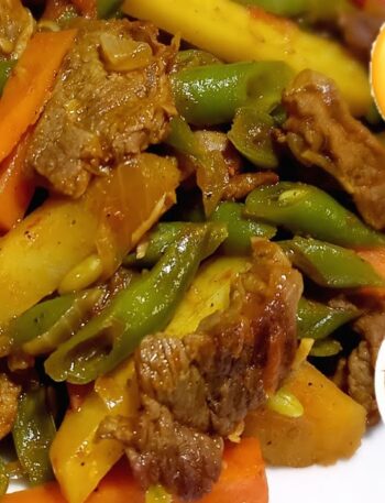 Guisado de carne con vainitas: receta peruana saludable y jugosa
