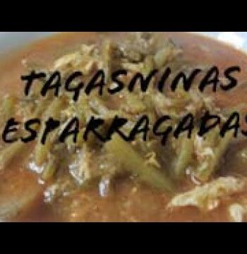 TAGARNINAS ESPARRAGADAS: // RECETA FÁCIL!!// ECONÓMICA!!! // MUY TRADICIONAL
