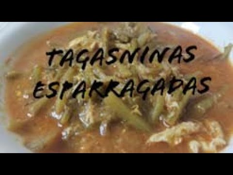 TAGARNINAS ESPARRAGADAS: // RECETA FÁCIL!!// ECONÓMICA!!! // MUY TRADICIONAL