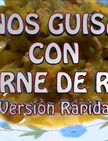 PEPINOS GUISADOS CON CARNE DE Res #recetasyicaos #cocina #comida #gastronomia #cocinafacil #recetas