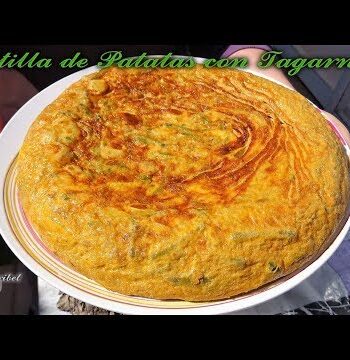 Tortilla de Tagarninas y Patatas | Tortilla de Cardo