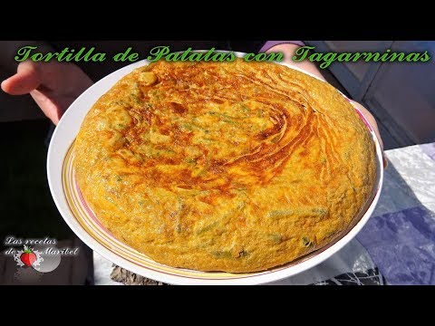 Tortilla de Tagarninas y Patatas | Tortilla de Cardo