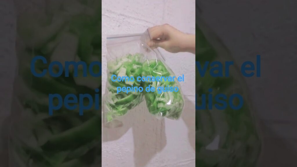 pepino de guiso conservación #cocina #pepinos